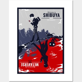 Shibuya/Metaverse Posters and Art